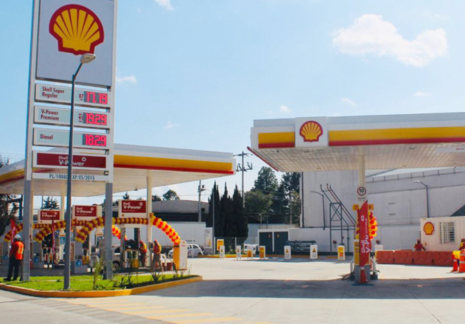 Estaciones de servicio Shell